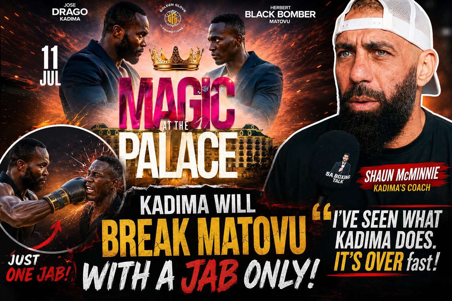 "One Jab Is Enough!" – Kadima's Coach Fires Shots at Herbert Matovu