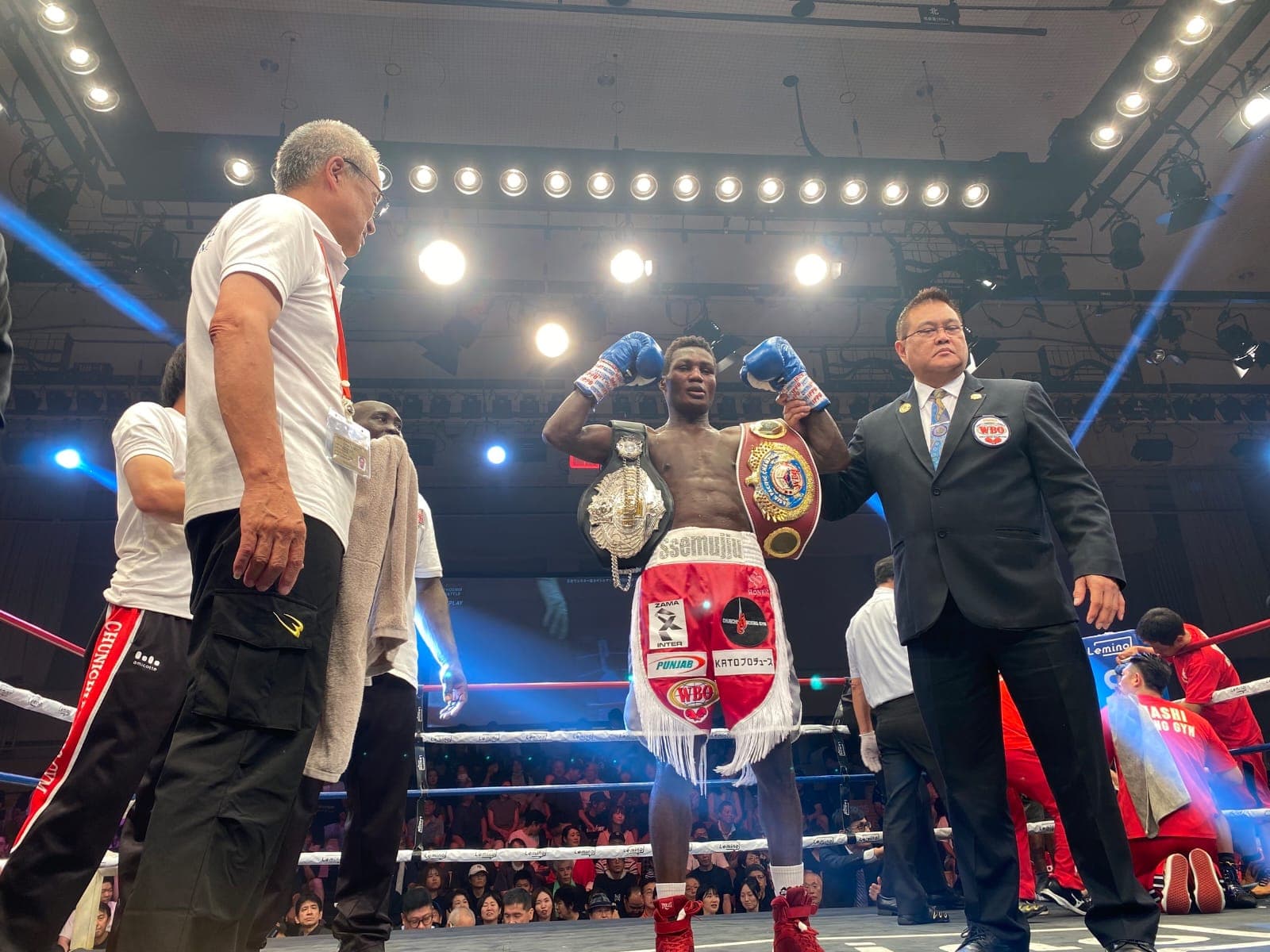 David “Da Animal” Ssemujju Crowned WBO Asia Pacific Welterweight Champion After 8th-Round TKO in Tokyo